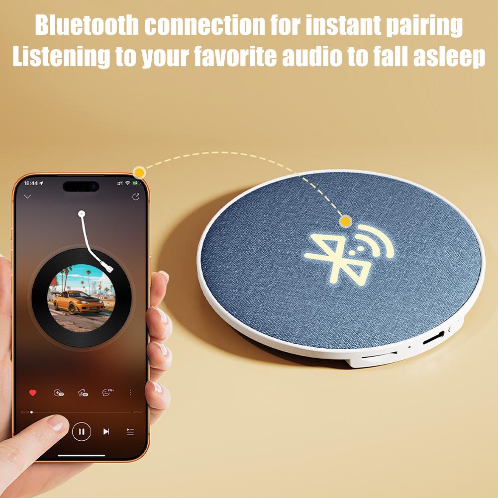Audio Music Enhancer - 1 Stück Schlaf-Bluetooth-Lautsprecher-Kissen mit weißem Rauschen