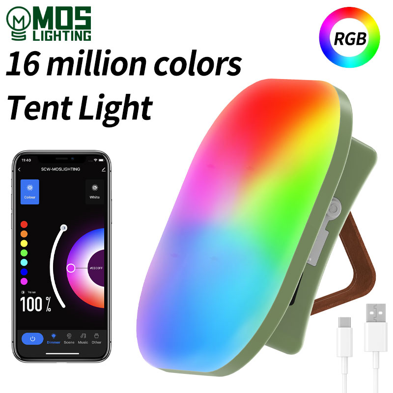 Audio Music By - Camping Laterne wiederauf ladbare Smart Light