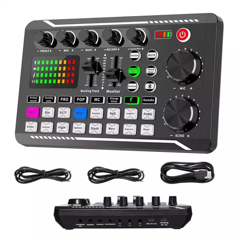 Audio Music Changer - F998 Live Soundkarte Audio Tuner Höhen