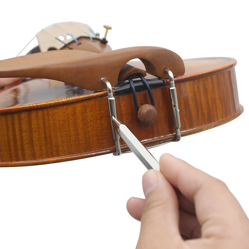 Violin Shoulder Rest - Geigen-Kinnhalter-Schraubenschlüssel-Werkzeug, Schulterstützen-Schraubendreher, Reinkupfer-Kinnhalter-Schlüssel, Schraubenschlüssel-Werkzeug, Geigenzubehör