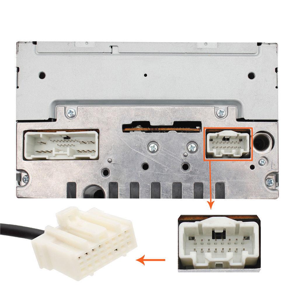 Audio Music Changer - Auto-Aux-Adapter, CD-Wechsler-Eingang, Audiokabel, USB-SD-Unterstützung für Mazda