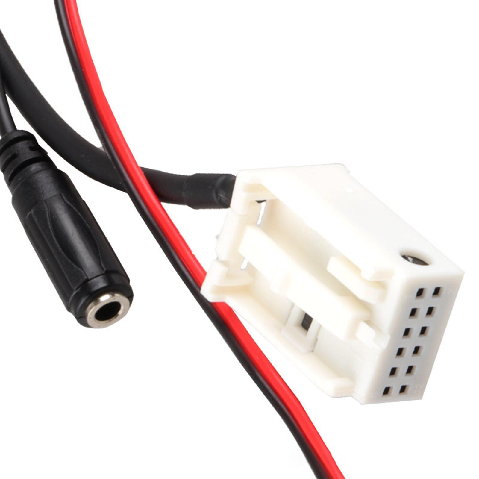 Audio Music Enhancer - Auto-Aux-Adapter Audio-Empfänger MP3-Musikmodul Stereo-Kabel für BMW