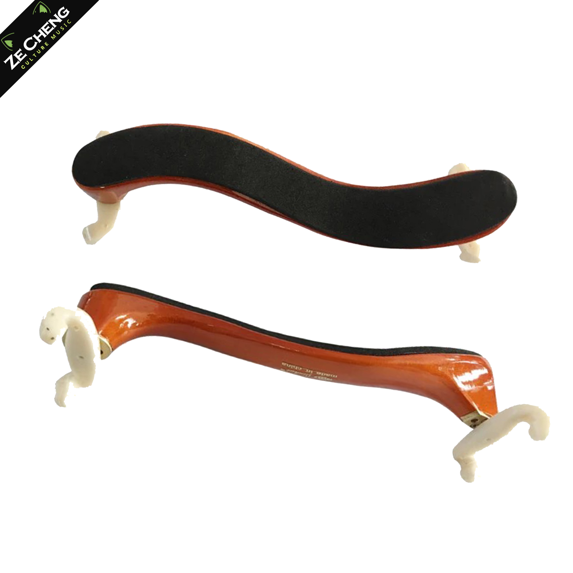 Violin Shoulder Rest - Exquisite, ölglasierte Violinenschulterstütze aus Ahornholz, geeignet