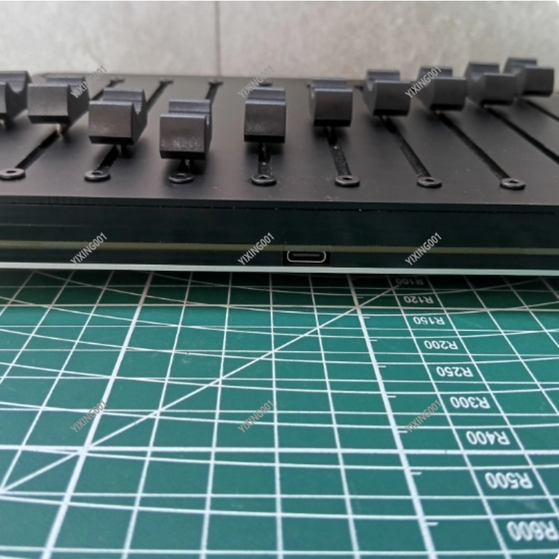 Audio Music Software - 10-Kanal-USB-MIDI-Fader-Controller – DJ-Audiomixer mit benutzerdefinierter CC-Software