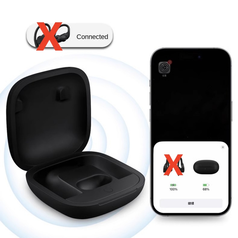 Beats Headphone Powerbeats Pro - 700mAh Earphone Ladebox Ladekoffer für Beats