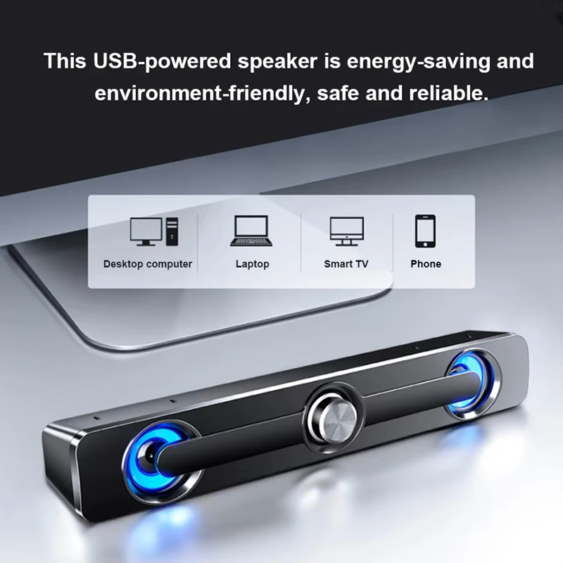 Audio Music System For Home - Kabelgebundener Lautsprecher, Soundbar, tragbare Soundbox, Subwoofer