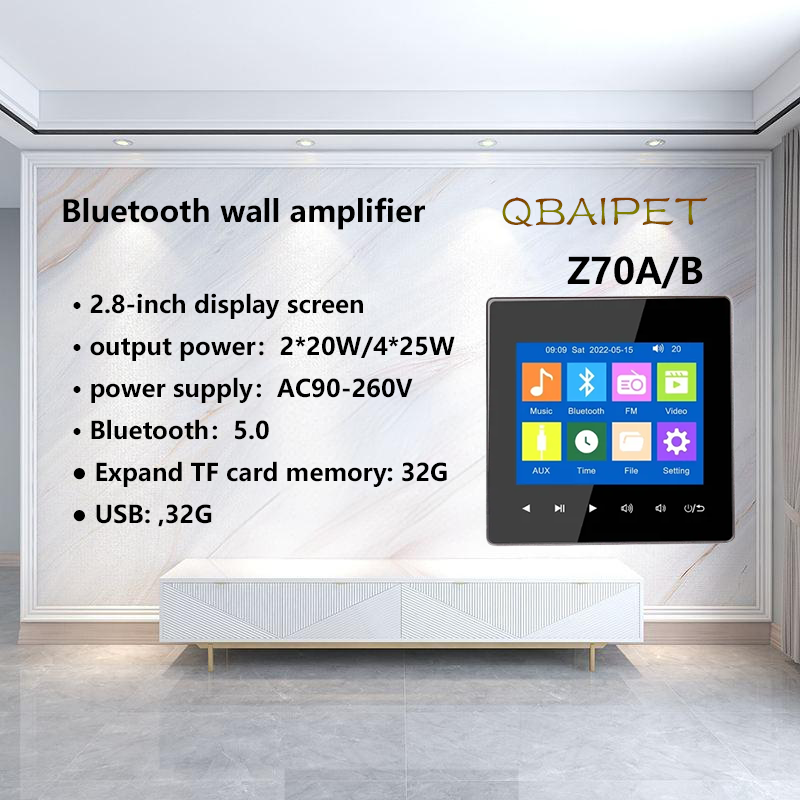 Hause Bluetooth Wand Verstärke – Audio Music System For Home Bewertung und Preis