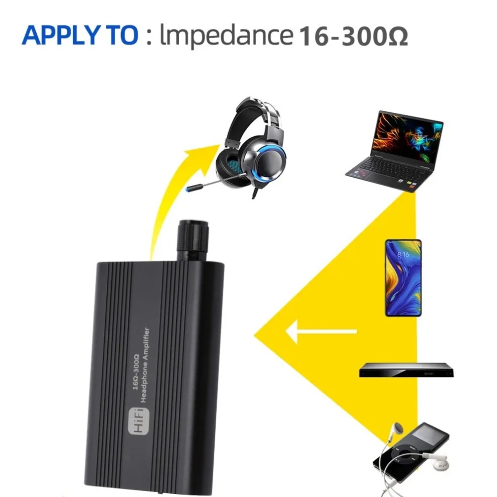 16-300 Ω HiFi Kopfhörerverstär – Audio Music Hub Bewertung und Preis