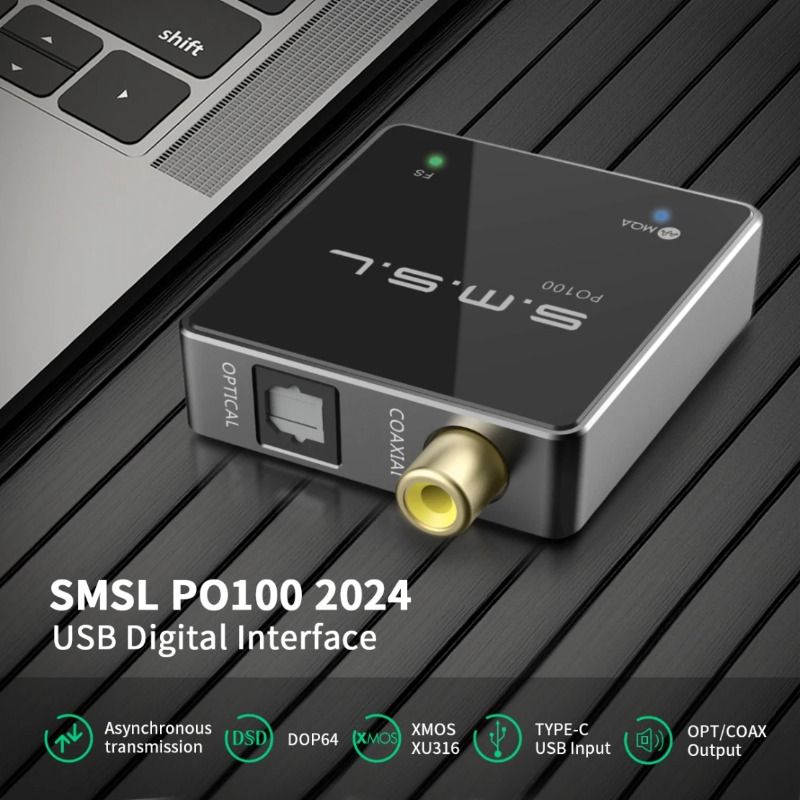 SMSL PO100 2024 USB-Audio-Konv – Audio Music System For Home Bewertung und Preis