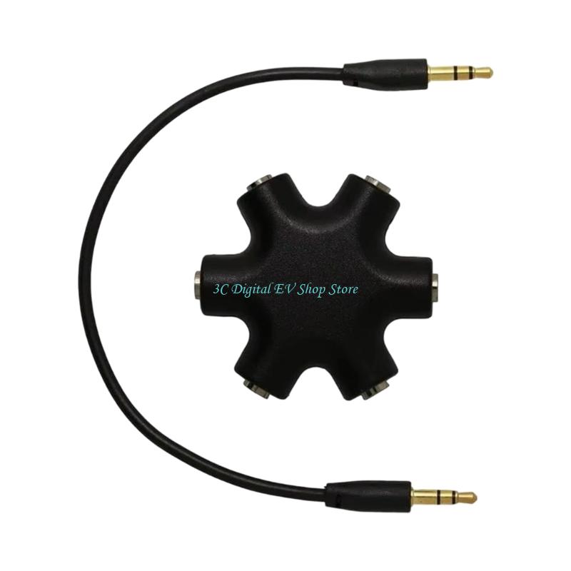 E74D 6-in-1-Stereo-Musik-Hubs  – Audio Music Hub Bewertung und Preis