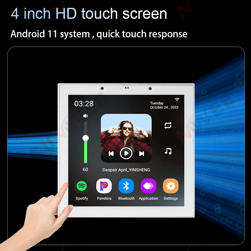 WLAN-fähiger Smart-Audio-Wandv – Audio Music System For Home Bewertung und Preis