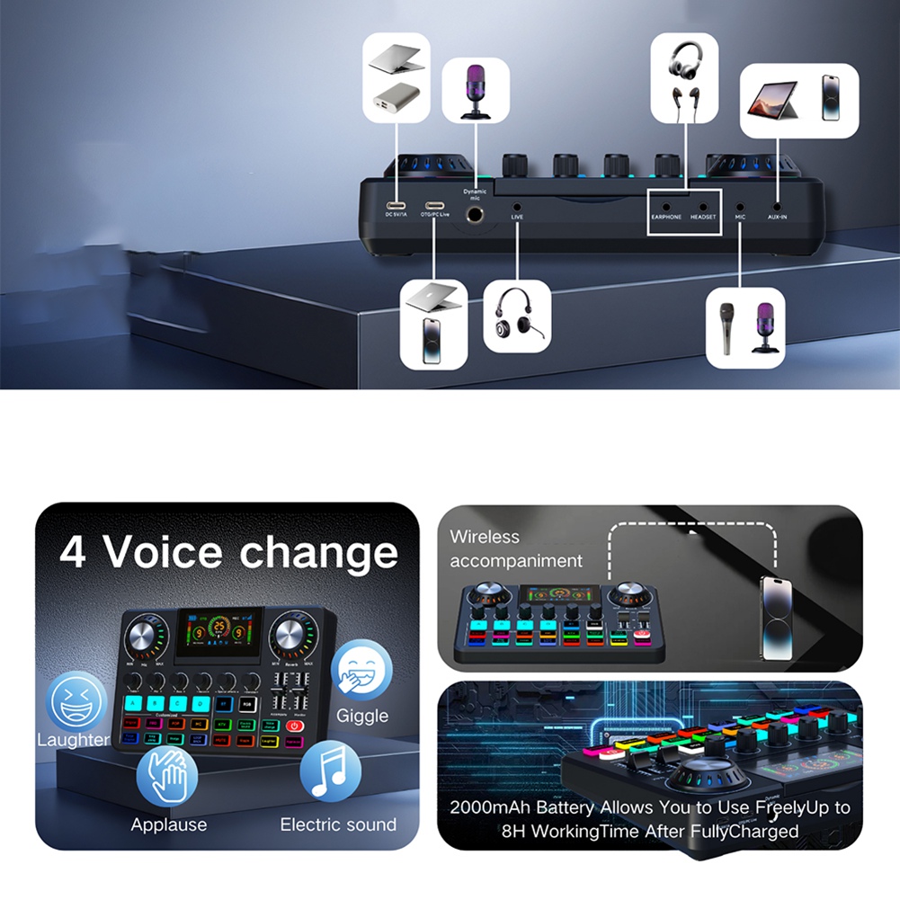DTC5 Audio-Mixer, Live-Soundka – Audio Music Changer Bewertung und Preis