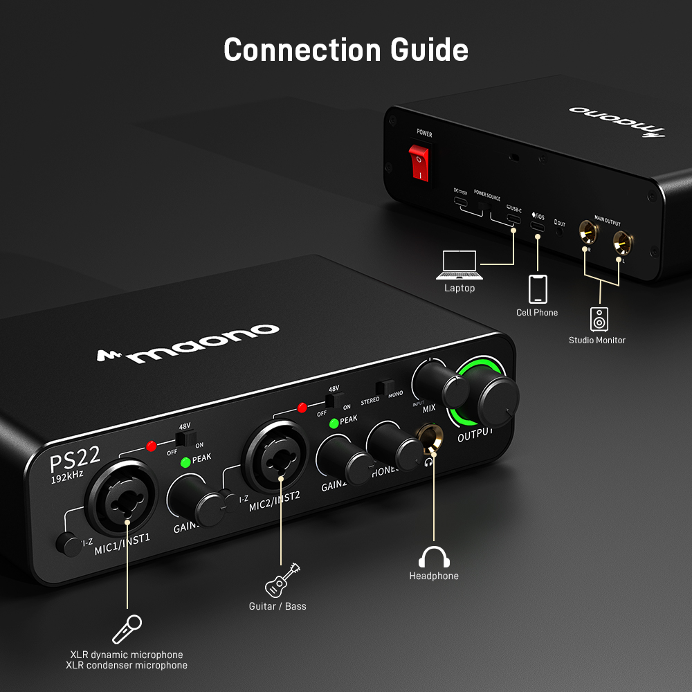 MAONO PS22 Professionelle Audi – Audio Music Software Bewertung und Preis