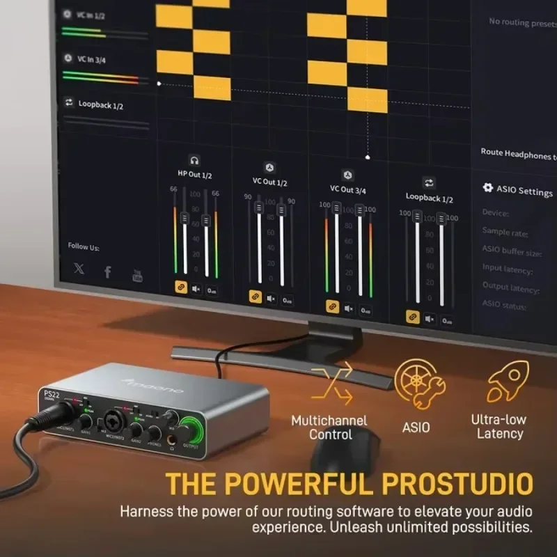 Auf Lager MAONO PS22 Professio – Audio Music Software Bewertung und Preis