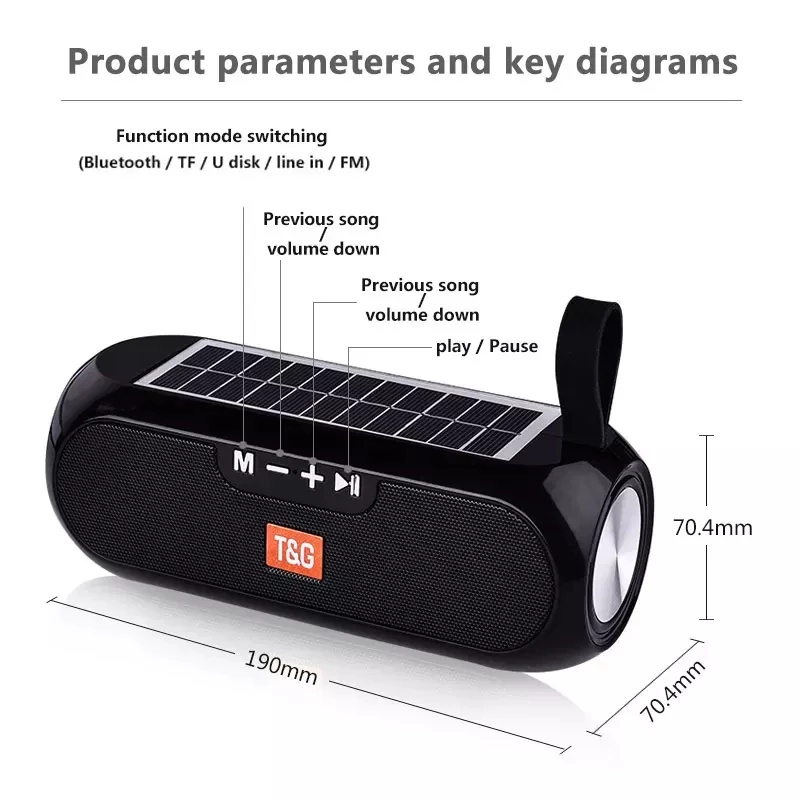 Solar Radio FM Outdoor Tragbar – Audio Music System For Home Bewertung und Preis